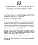 COMUNICAZIONE ISTITUZIONALE