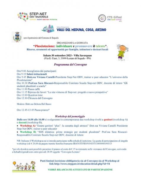 Convegno plusdotazione 54